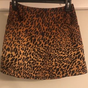 Urban outfitters cheetah skirt